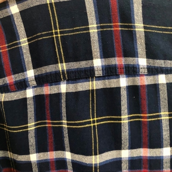 ABERCROMBIE & FITCH FLANNEL BUTTON DOWN SHIRT - M - Picture 5 of 7